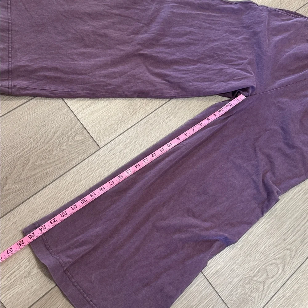 Z Supply Scout Wide Leg Pants in Plum - Picture 7 of 9